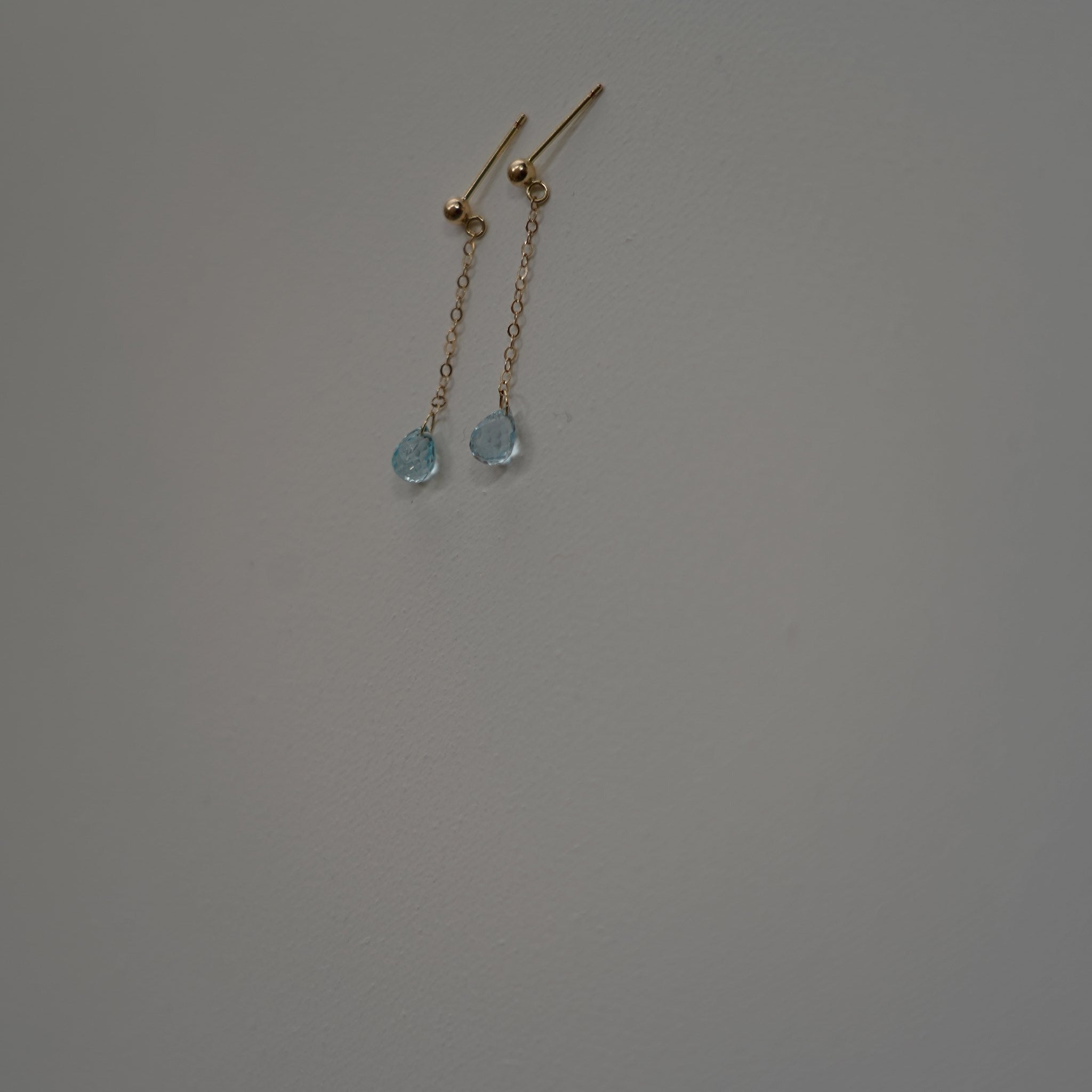 Crystal Chain Drop Earrings