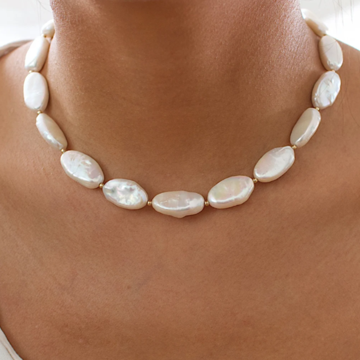 Freshwater Pearl Statement Necklace