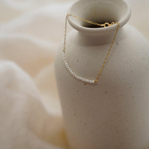 Handmade Tiny Pearl Bracelet