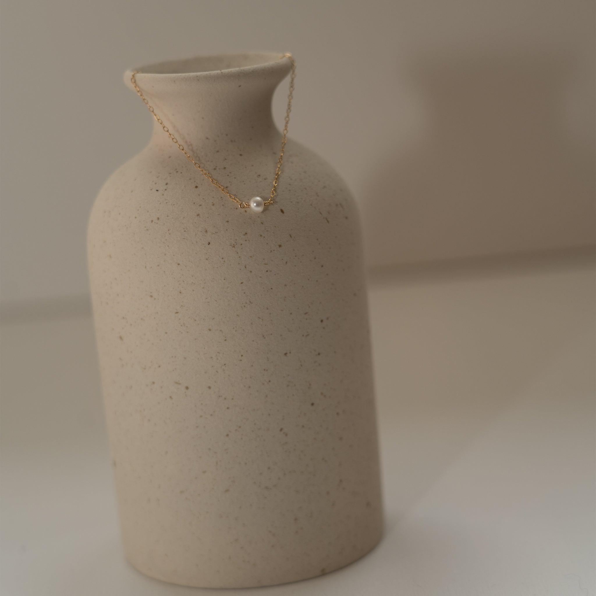 Handmade Single Pearl Bracelet