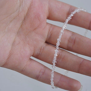 Herkimer Diamond Necklace And Bracelet