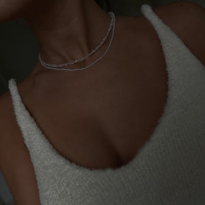 Herkimer Diamant-Halskette und -Armband