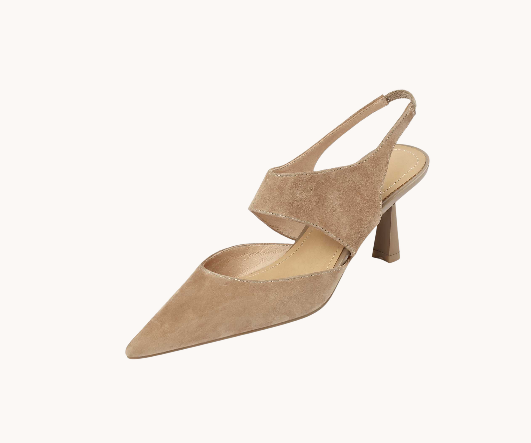 Nude 2025 slingback shoes