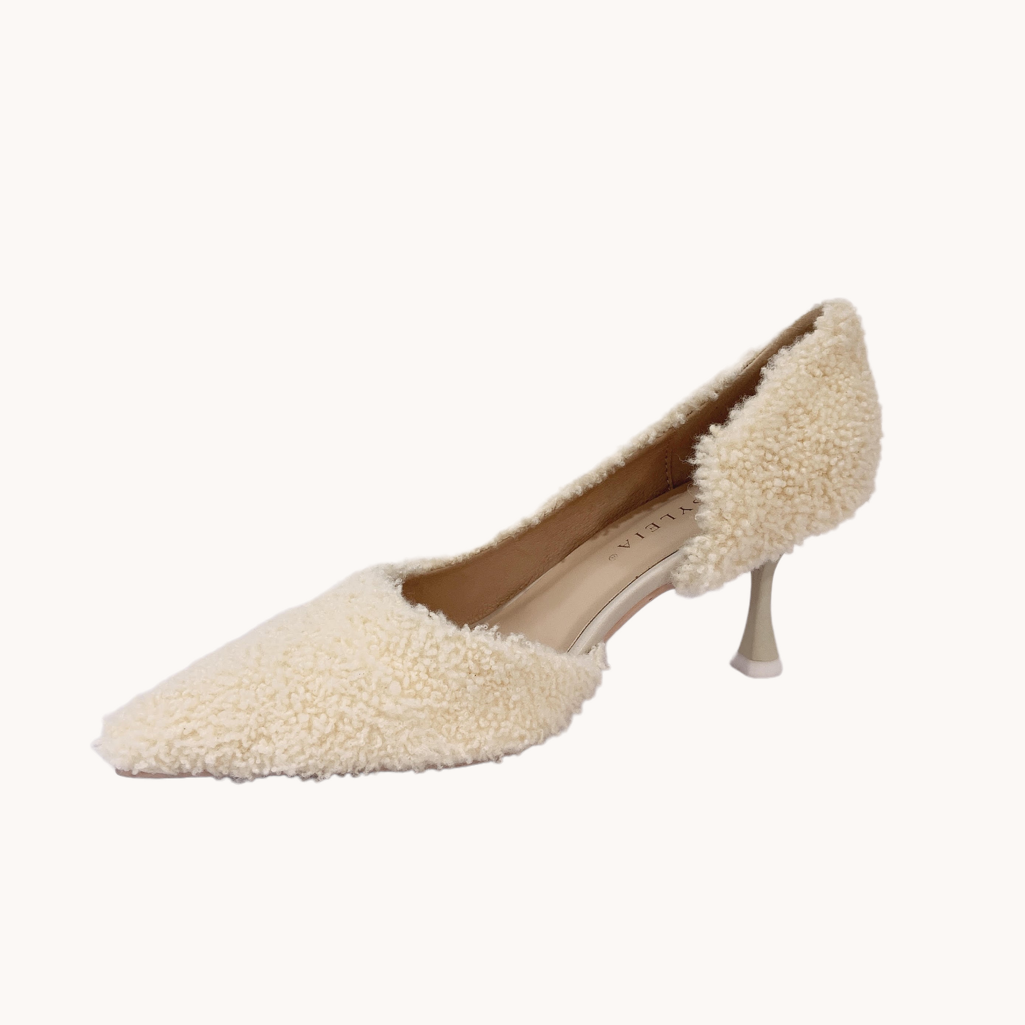 Off white pump shoes online