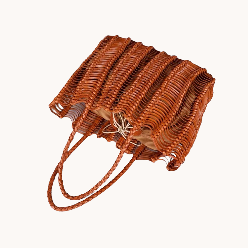 Large Handmade Leather Shoulder Bag