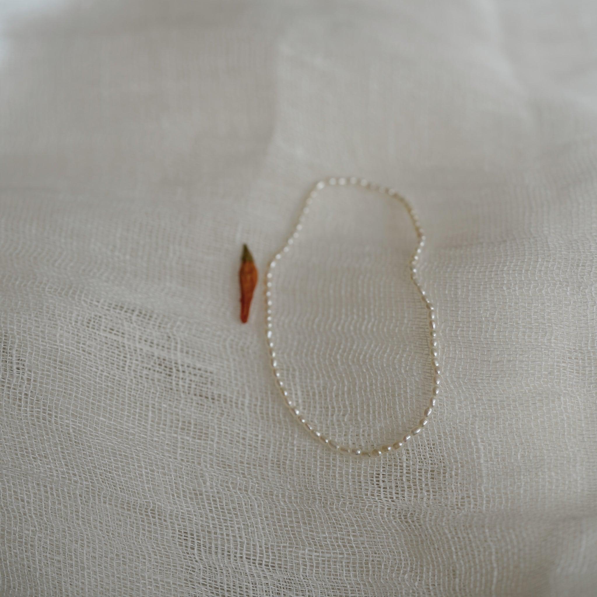 Tiny Pearl Anklet