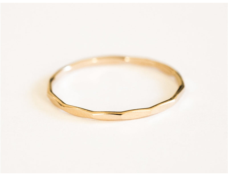 Minimal Gold Ring