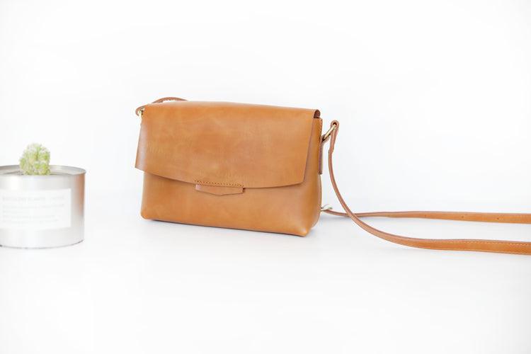 Handmade Leather Crossbody Shoulder Bag