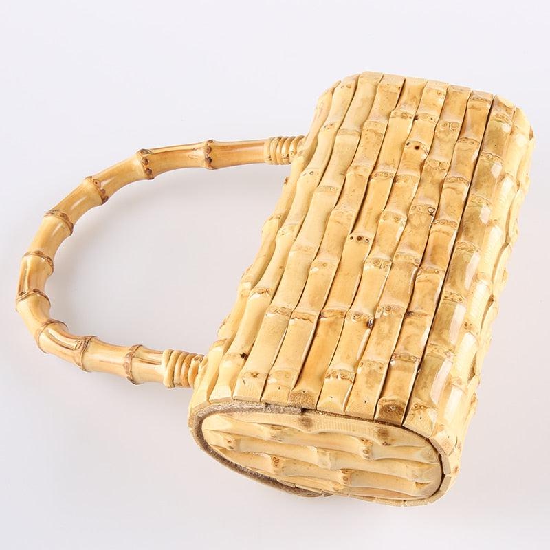 WADORN 2pcs Bamboo Handbag Handles, U-Shaped Simulation Bamboo Purse  Handles Replacement Clutch Bag Handle DIY Handmade Bag Making Accessories  6.1×4.6