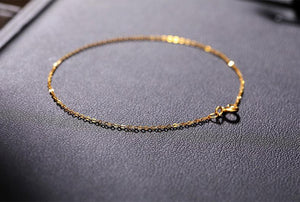 18 Karat Gold Delicate Bracelet