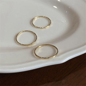 Minimal Gold Ring